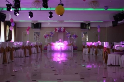 Installation of sound and lighting equipment, complex installations of concert equipment