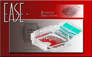 Acoustic calculation using the EASE 4.4 program