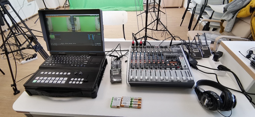 Radio broadcasting and filming studios