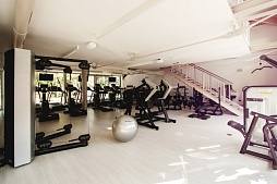 A fitness center
